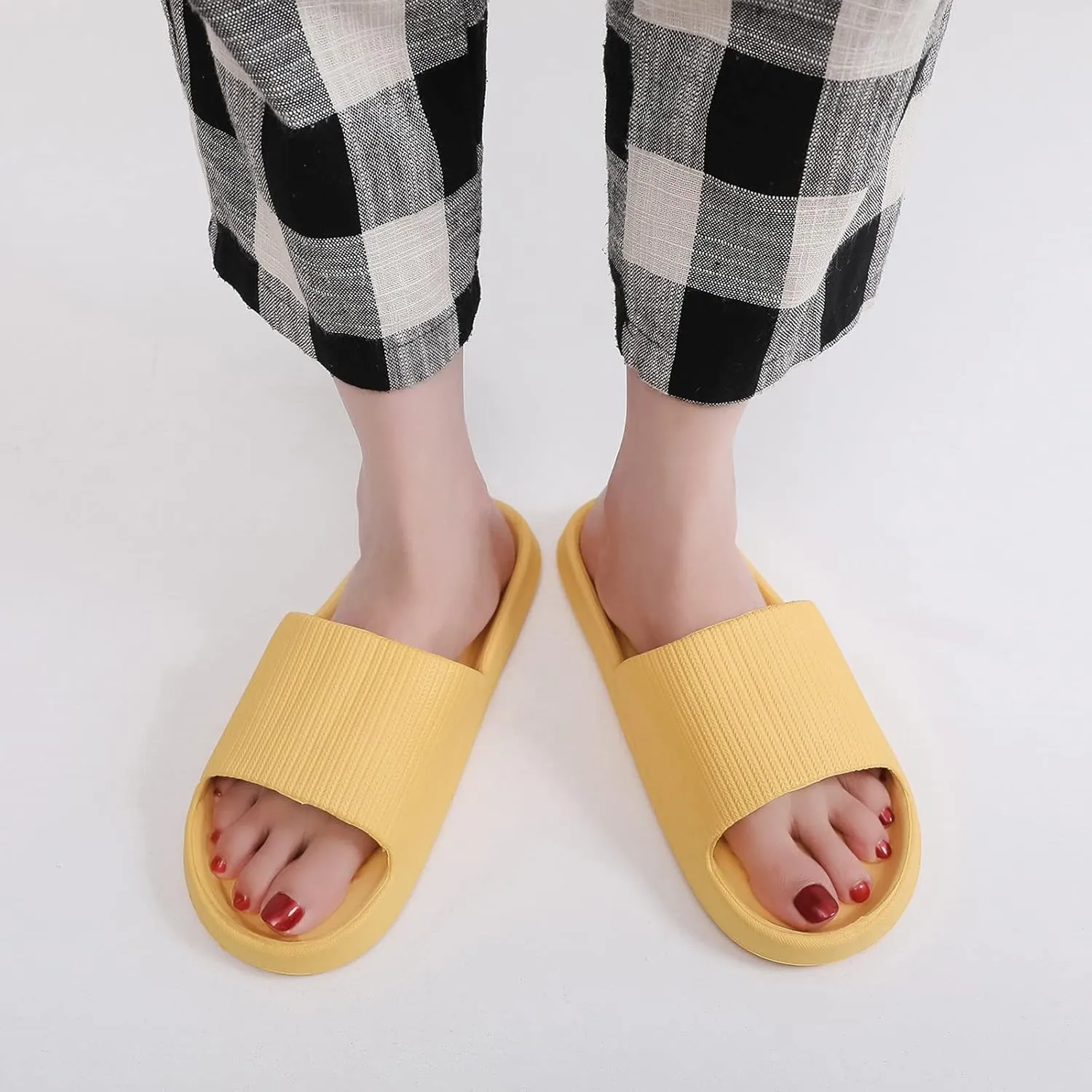 Slides for Men Slides for Women Mens Slippers Shower Shoes Women Public Ultra Comfort Beach Slippers