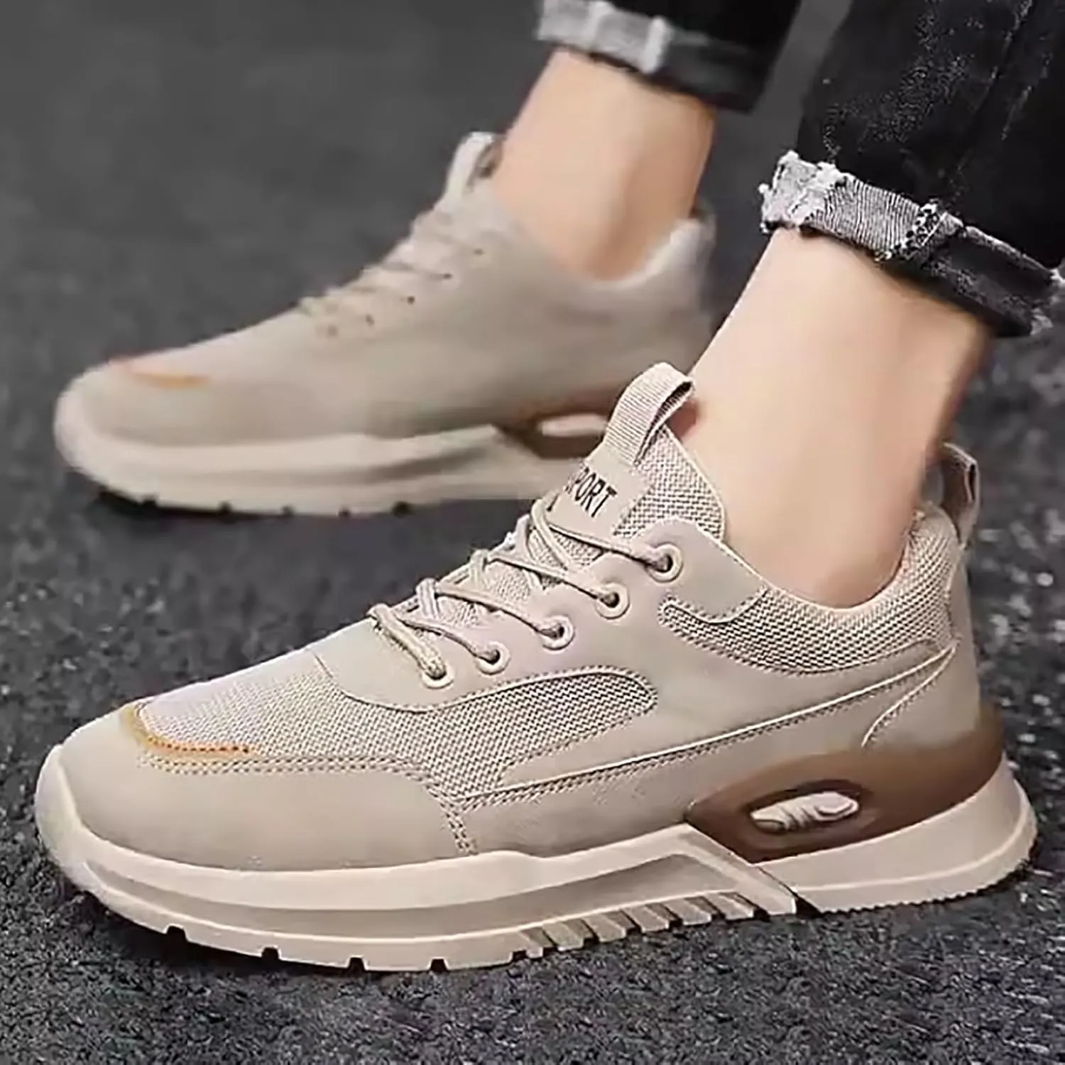 Slip on Shoes for Men Mens Black Sneakers Lightweight Breathable Walking Shoes Gym Tennis Athletic Men's Fashion Sneaker Lightweight Breathable Mesh Slide Shoe Black Running for Men Casual Tennis