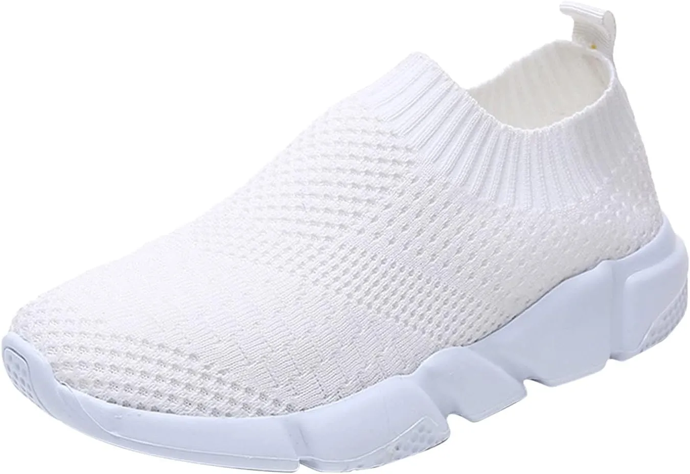 Slip On Sneakers Women Size 8 Wide Comfy Winter Dress Shoes for Women Business Casual Shoes for Women Arch Support Womens Running Shoes Wide Zapatos Ortopedicos para Mujer Blancos