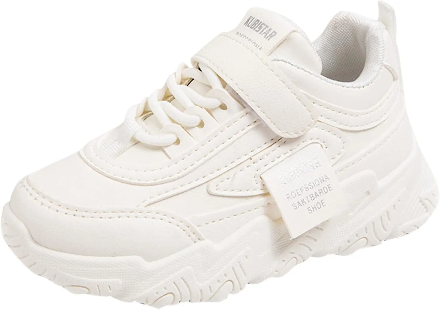 Sole Non Slip Running Sport Shoes for Kids Childrens Toddler Strap Lace Ankle Sneakers Lightweight Breathable Casual
