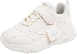 Sole Non Slip Running Sport Shoes for Kids Childrens Toddler Strap Lace Ankle Sneakers Lightweight Breathable Casual
