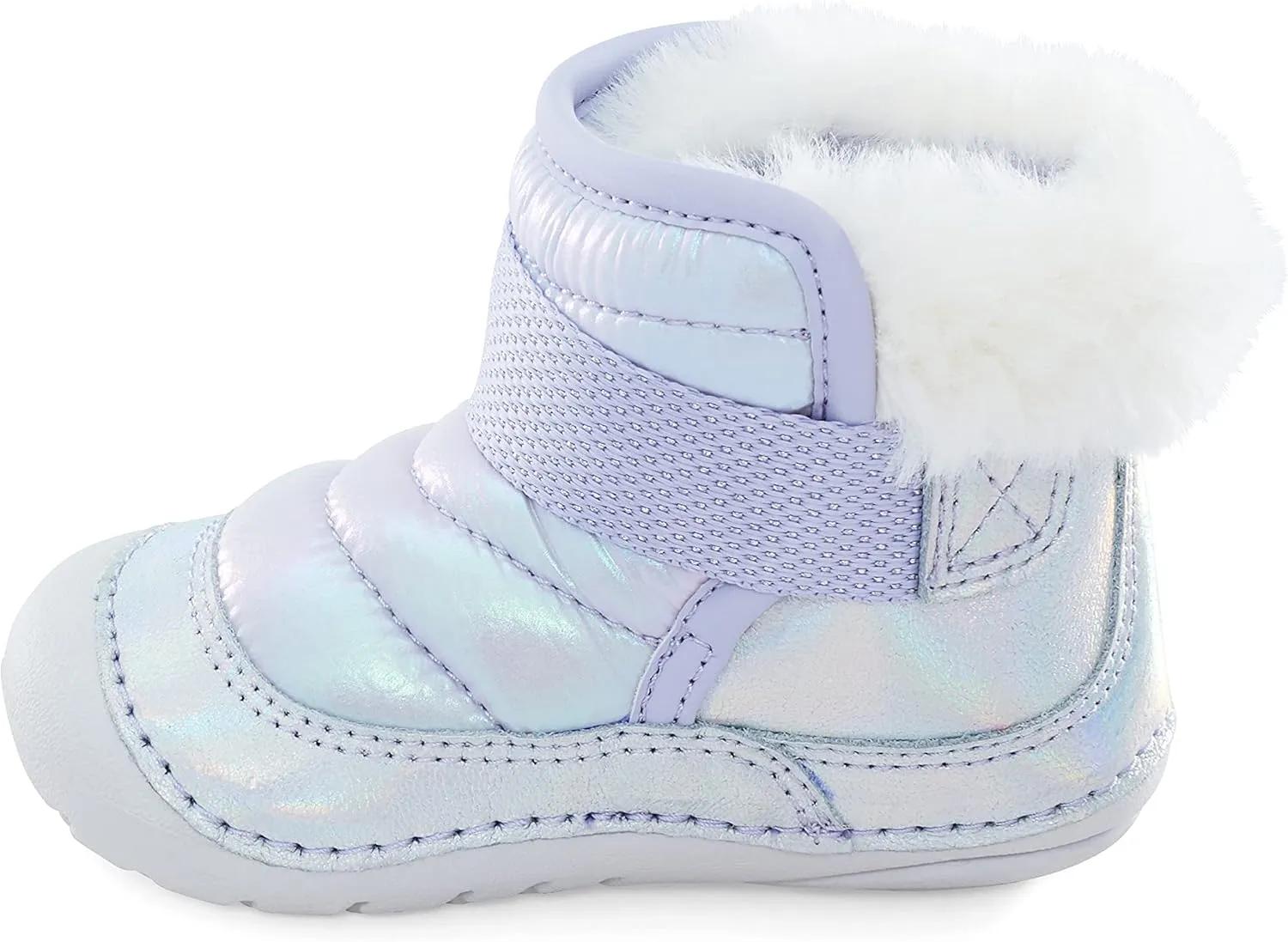 Stride Rite Unisex-Baby Soft Motion Channing First Walker Shoe