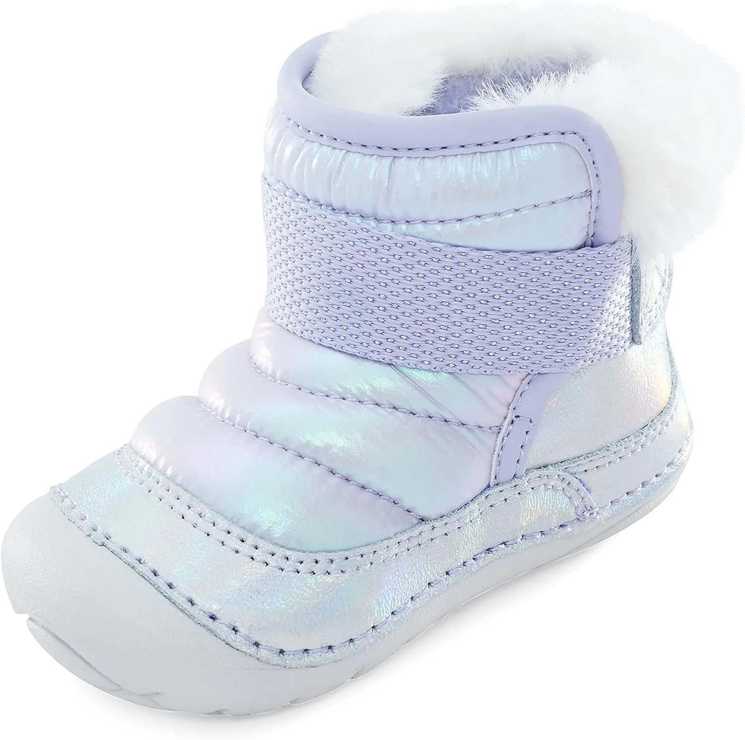 Stride Rite Unisex-Baby Soft Motion Channing First Walker Shoe