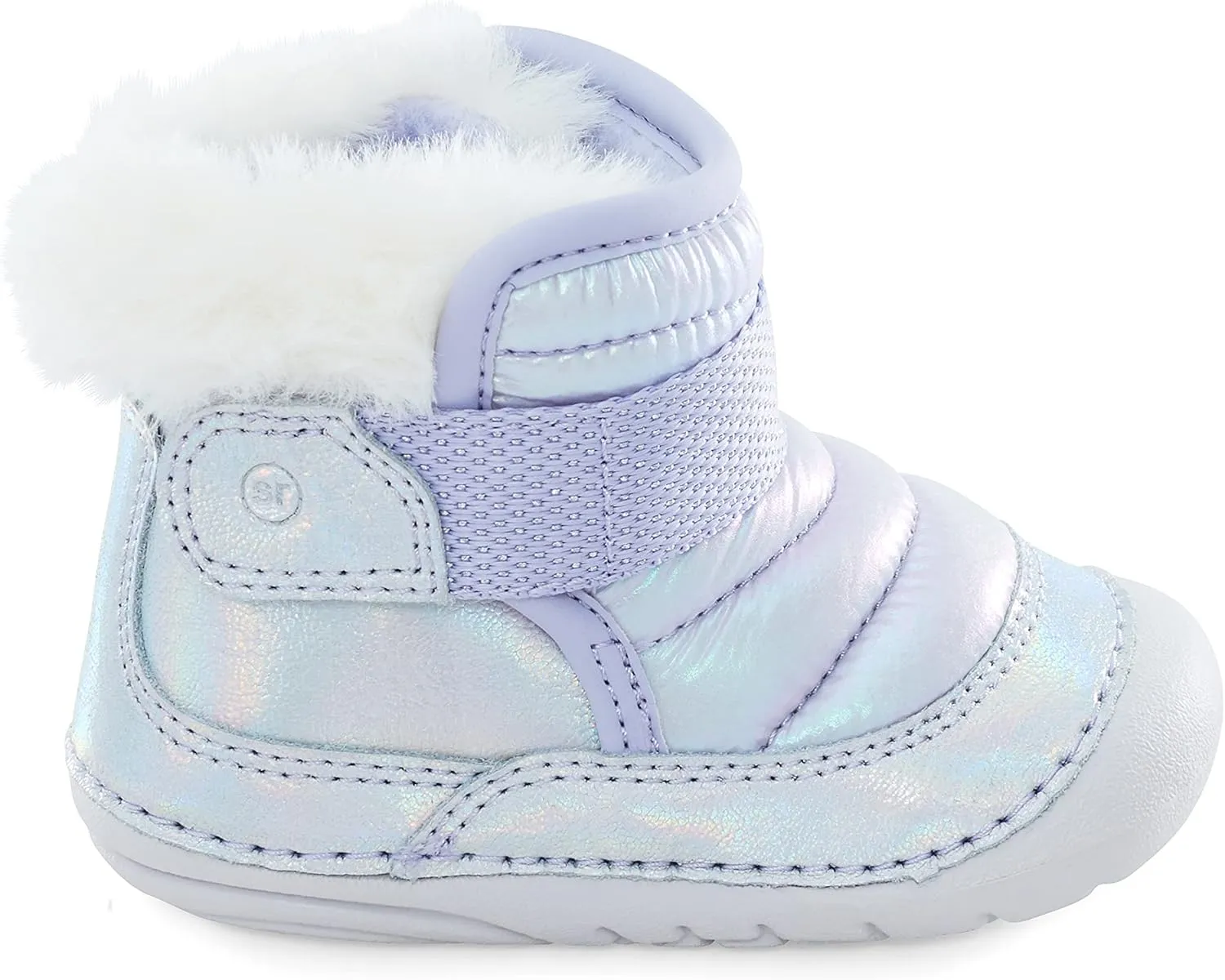 Stride Rite Unisex-Baby Soft Motion Channing First Walker Shoe