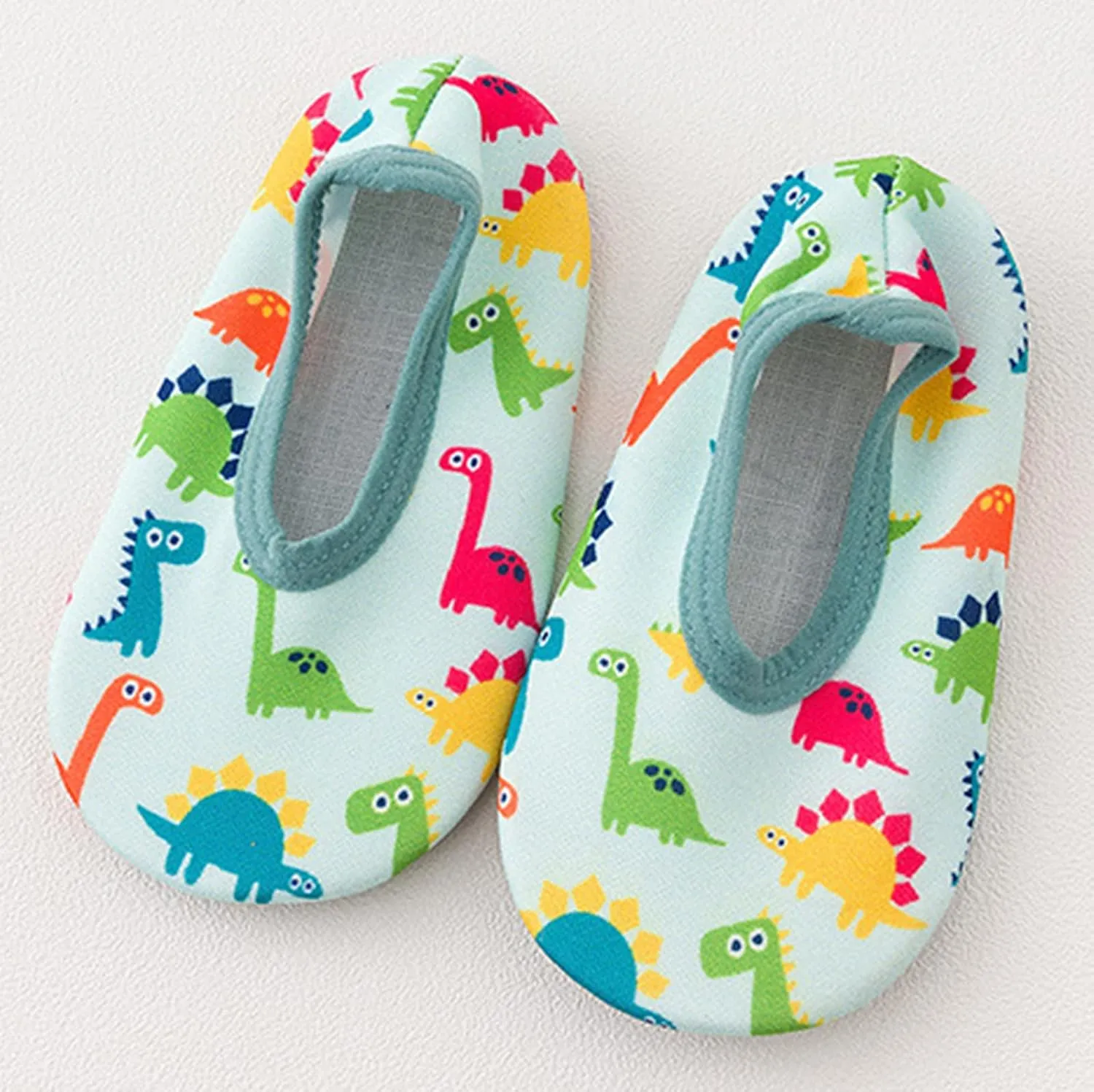 Toddler Baby Sock Shoes,0-7 Years Toddler Baby Boys Girls Cartoon Swim Water Shoes Barefoot Socks Non-Slip Shoes
