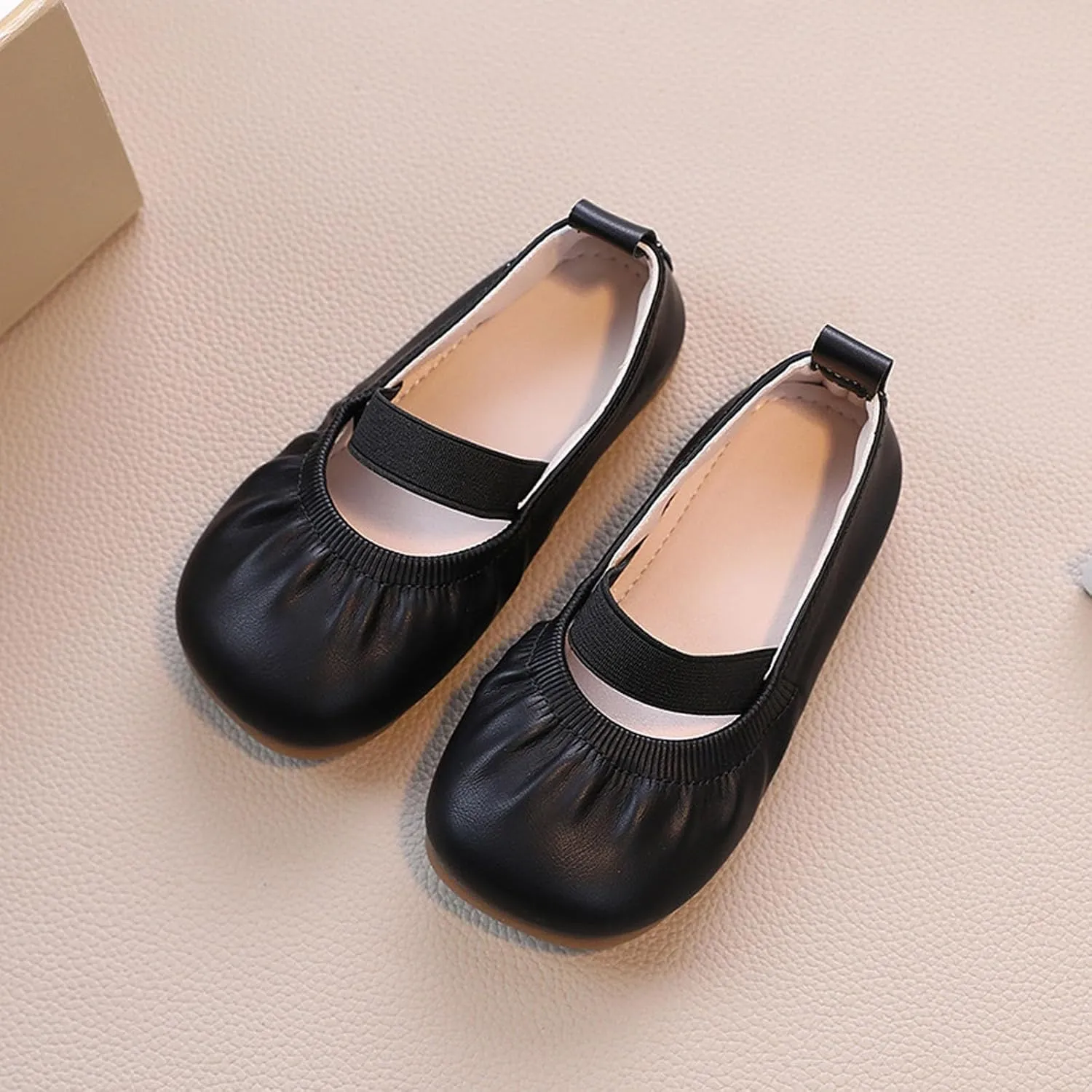 Toddler Flower Girl Dress Shoes Girl Ballet Party School Shoes Wedding Soft Soles with Soft Single Soles Girls