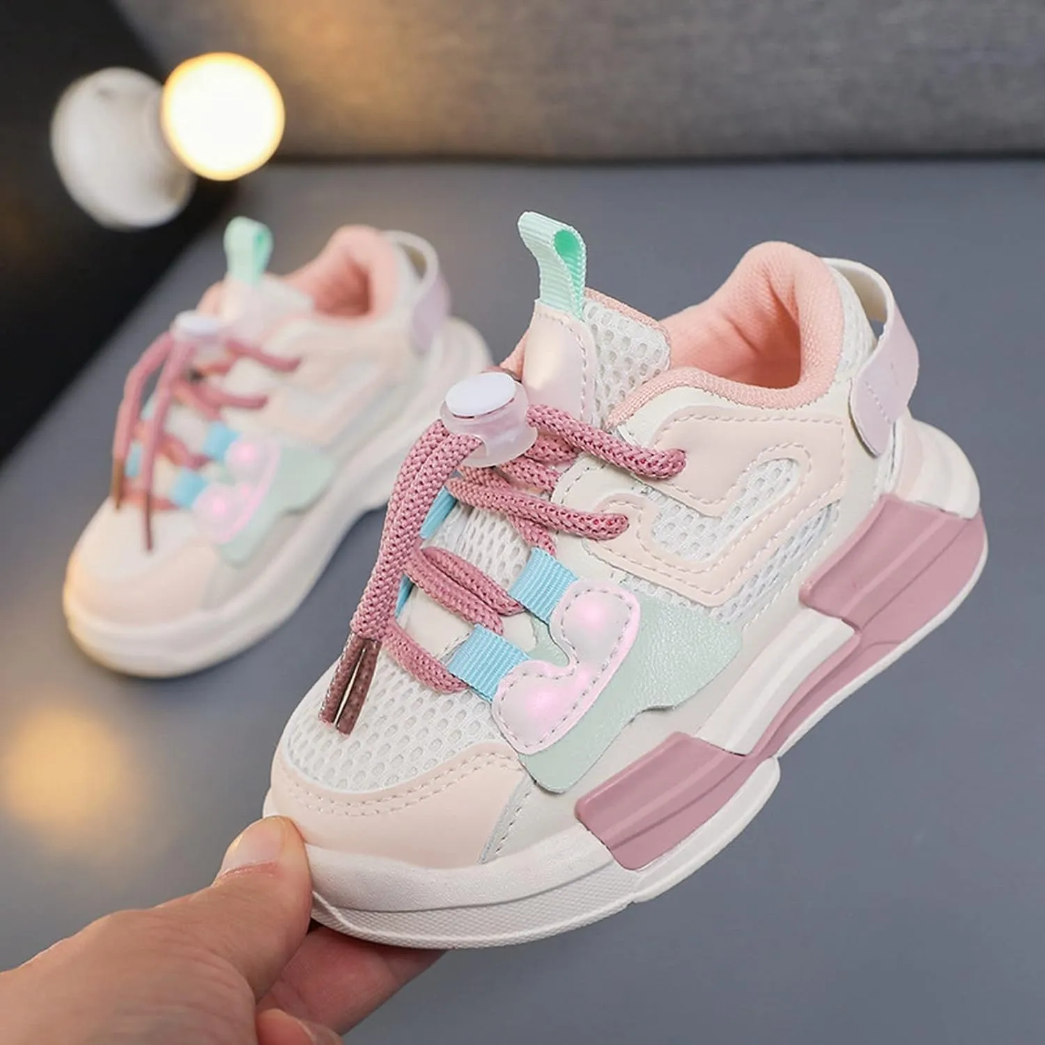 Toddler Mesh Breathable Sneaker Baby Infant Newborn Boys Outdoor First Walking Non Slip Sport Shoes Lightweight Cozy