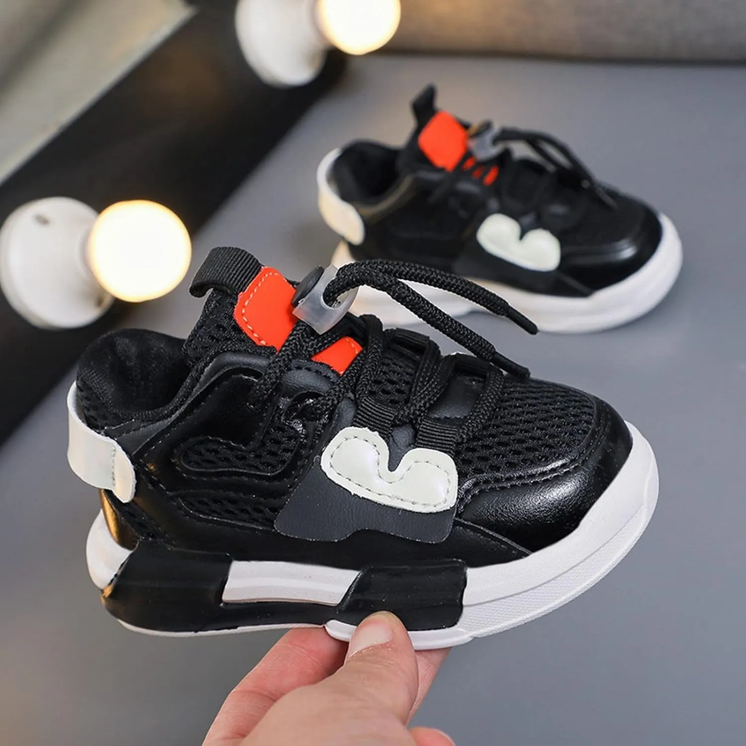Toddler Mesh Breathable Sneaker Baby Infant Newborn Boys Outdoor First Walking Non Slip Sport Shoes Lightweight Cozy
