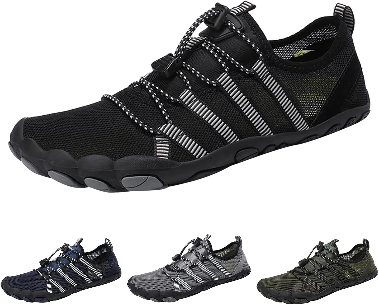 Water Shoes for Men Women Quick Dry Barefoot Swim Beach Surf Yoga Aqua Socks Non Slip Outdoor Sport Hiking Pool Camping Spring Shoe for Women 2025