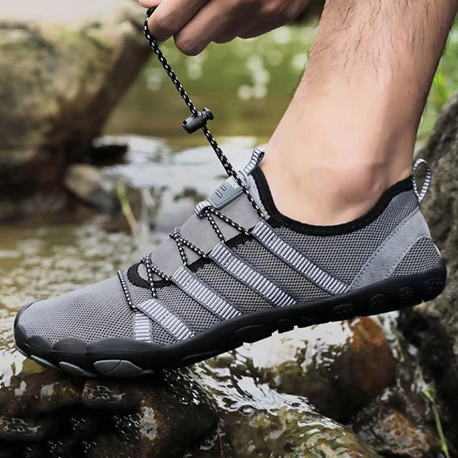 Water Shoes for Men Women Quick Dry Barefoot Swim Beach Surf Yoga Aqua Socks Non Slip Outdoor Sport Hiking Pool Camping Spring Shoe for Women 2025