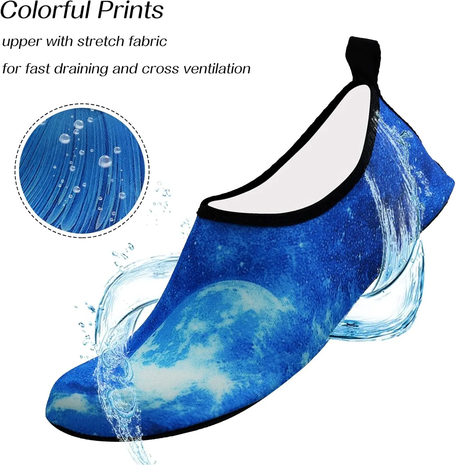 Water Shoes for Women Surf Pool Hiking Diving Walking Slip on Soft Beach Shoes Swim Pool River Yoga Lake Surf Sport
