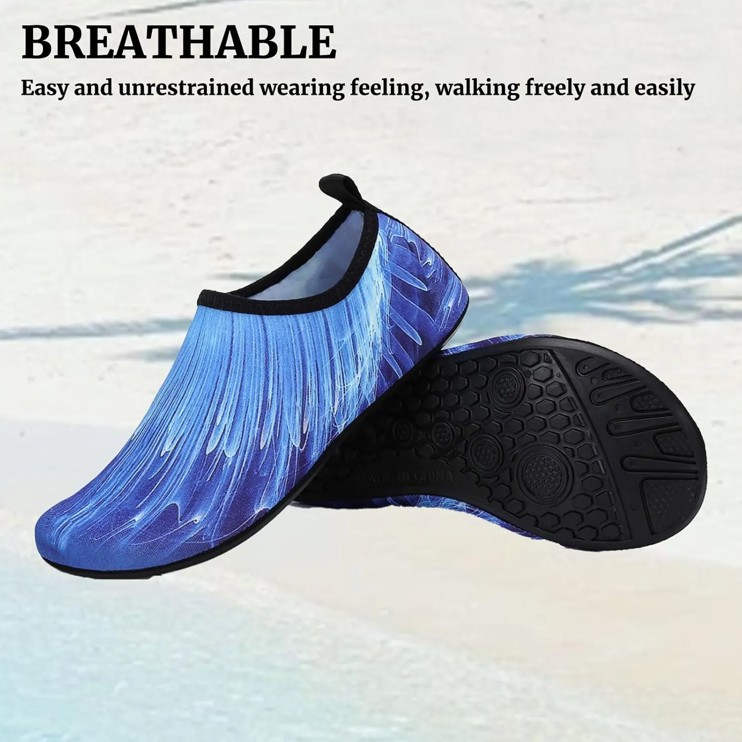 Water Shoes for Women Swimming Socks for Beach Lightweight Quick Dry Water Shoes Yoga Exercise, Swim, Sport Accessories Pool Camping
