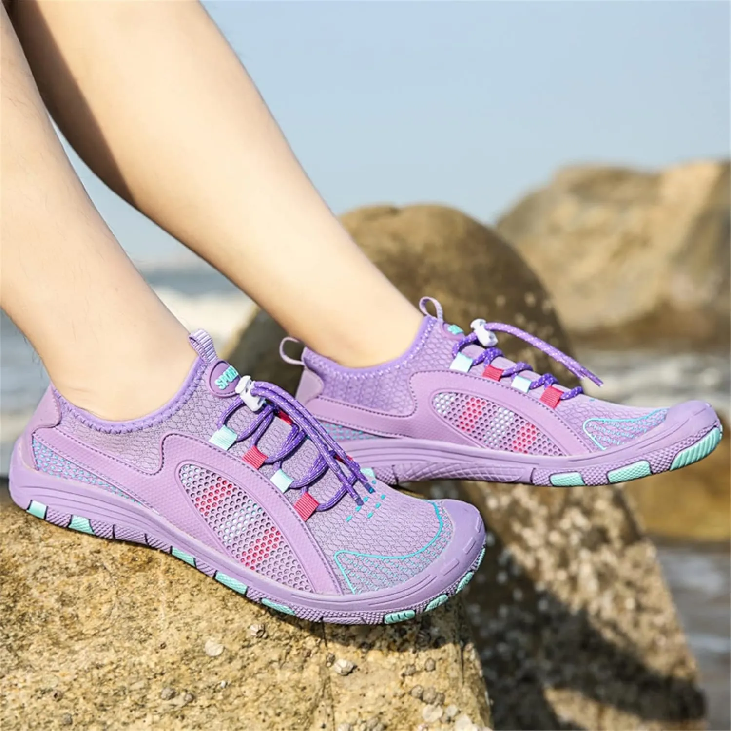 Water Shoes Men Size 10 Wide Lightweight Quick Drying Barefoot Water Shoes Cute Water Shoes for Women Aqua Sports Outdoor Shoes for Beach Swim River Pool Lake Hiking Surfing