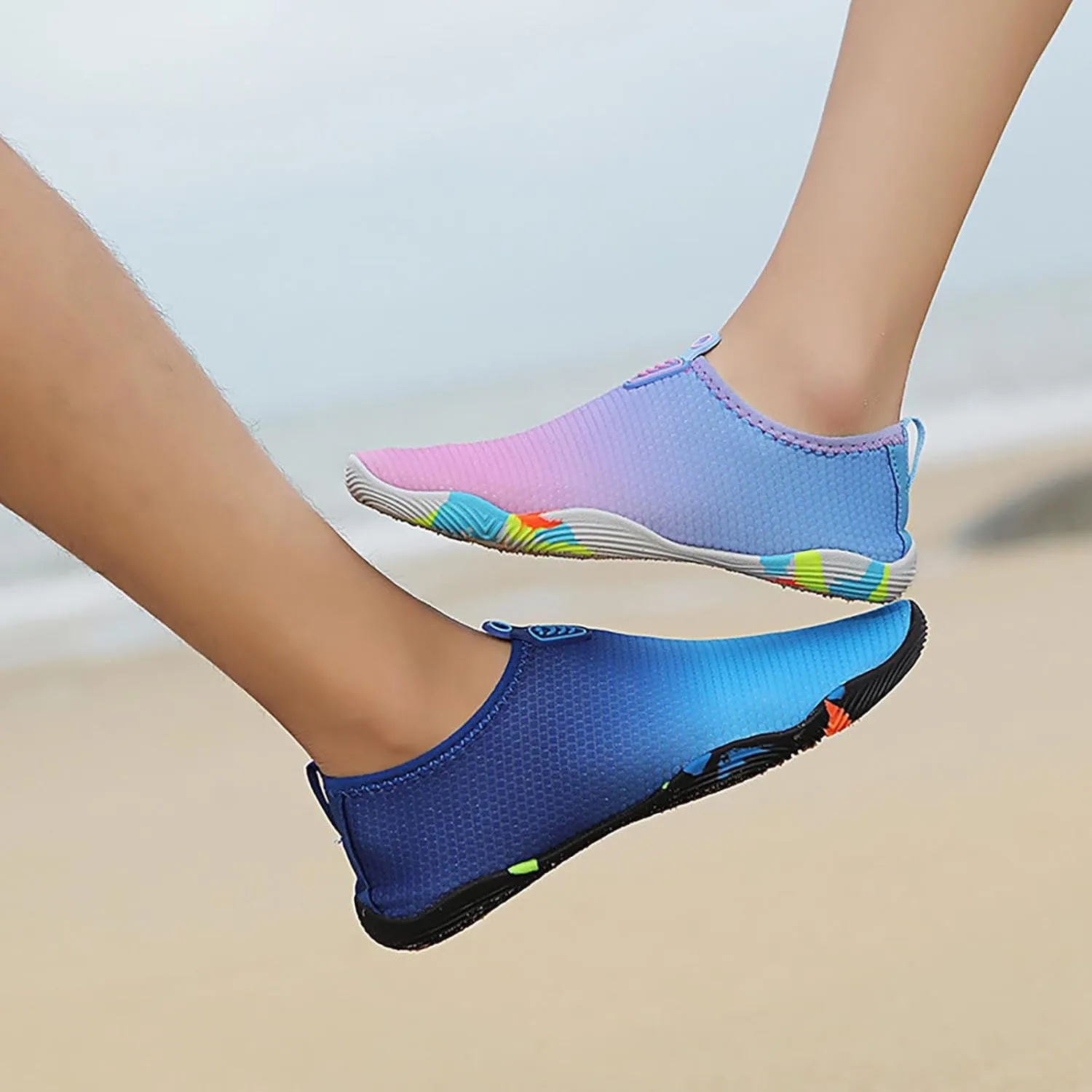 Water Shoes Quick Dry Aqua Socks Barefoot for Women Men Beach Swim Pool Surf Yoga Hiking Kayaking Lightweight Non Slip Outdoor