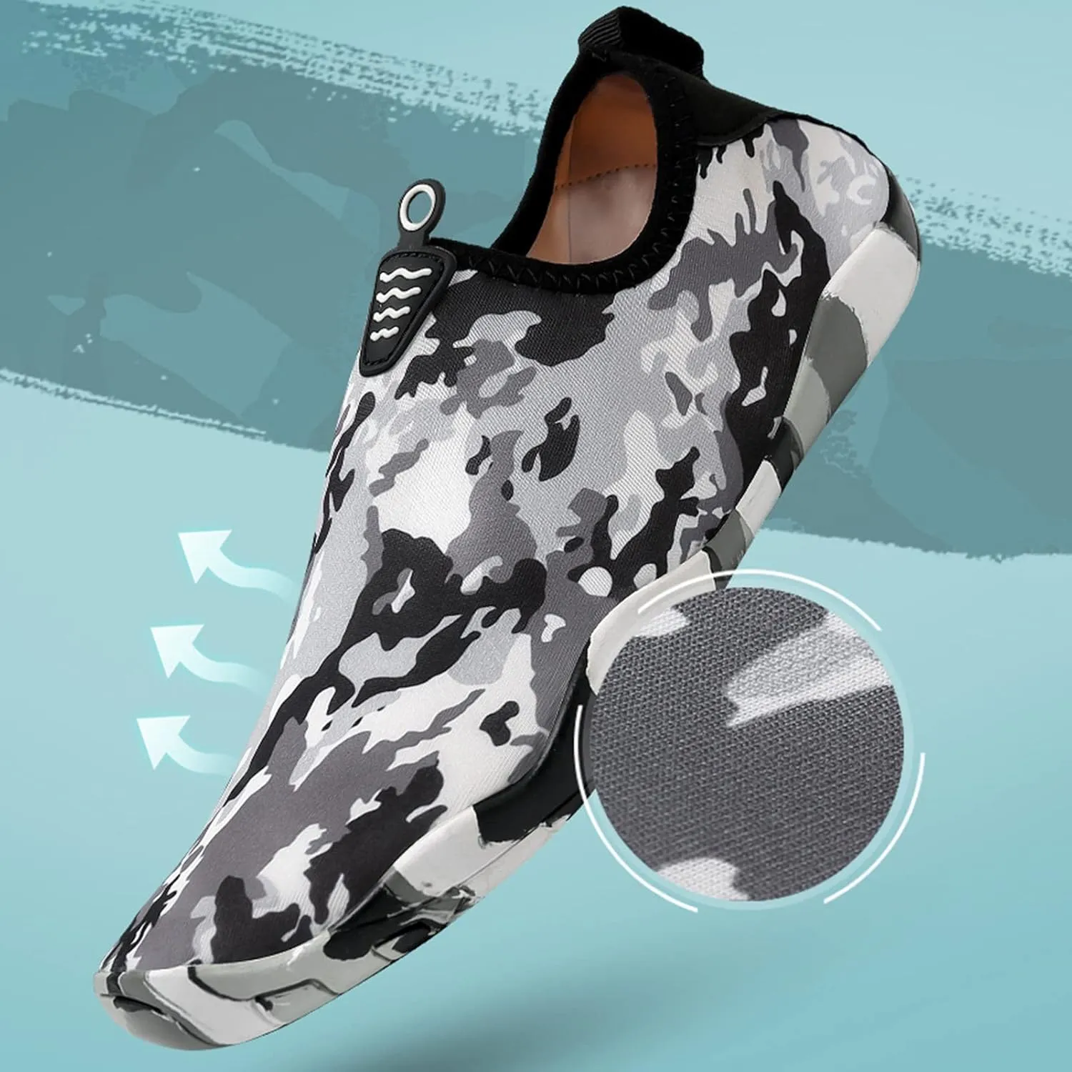 Water Sports Shoes Mens Womens Quick Dry Barefoot Aqua Swim Beach Pool Surf Hiking Kayaking Diving Yoga Breathable Design