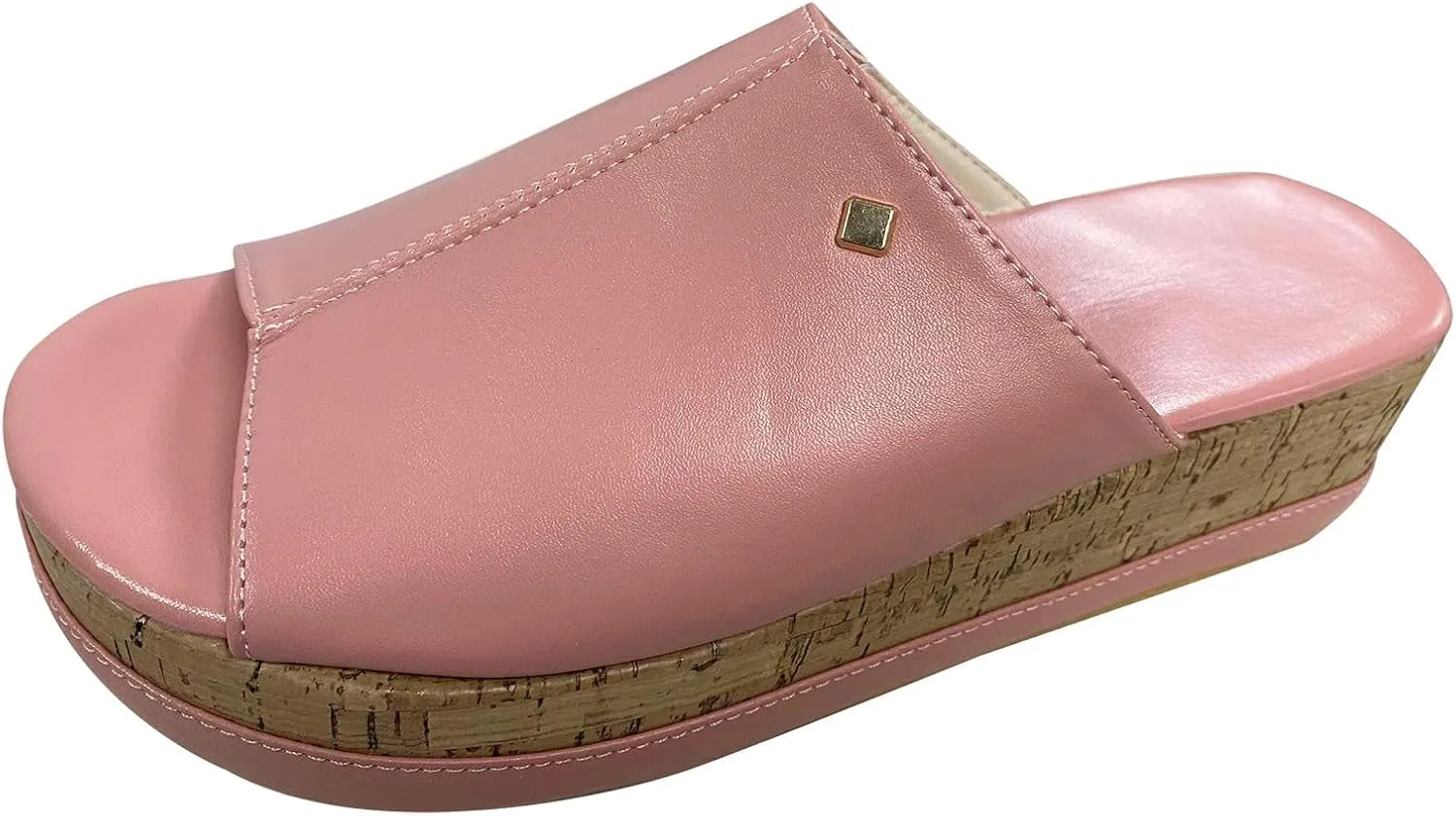 Wedge Sandals for Women Comfortable Wide Width Cushioned Footbed Adjustable Straps Platform Slides Summer Walking Shoes 2025 Spring and Summer Vacation