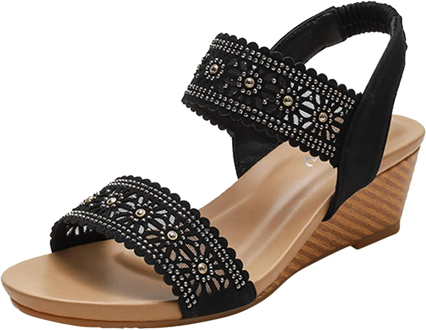Wedge Sandals for Women Comfortable with Straps Flatform Design Lightweight Summer Sandals Arch Support 2025 Spring and Summer Vacation