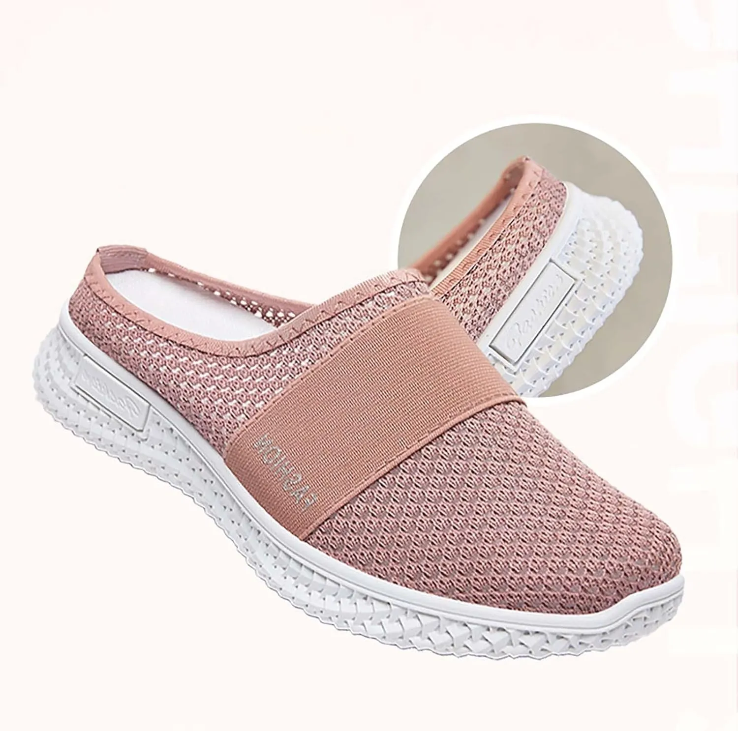 Womens Breathable Mesh Walking Mules Sneakers Mens Running Shoes Mesh Breathable Casual Shoes Trendy Waterproof Sneakers Red Tennis Shoe Loafers Dress Shoe