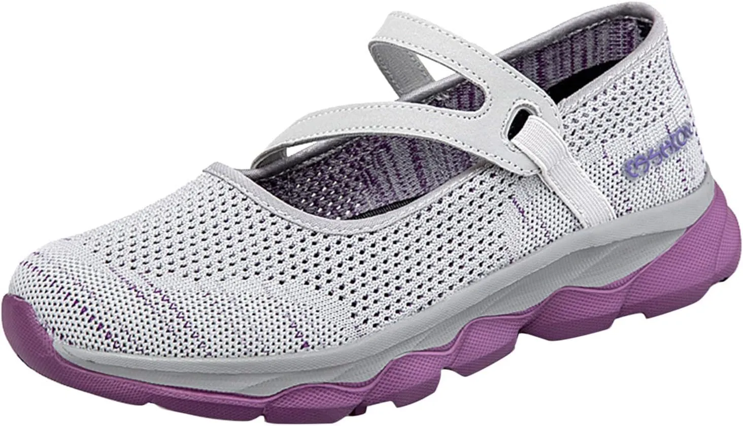 Womens Breathable Slip On Shoes Casual Comfortable Walking Sneakers Lightweight Canvas Flats Non Slip Loafers