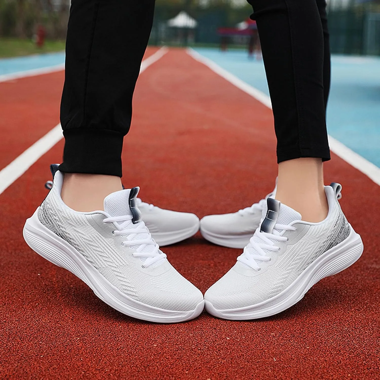 Women's Casual Breathable Mesh Sneakers Comfort Lightweight Breathable Sock Shoes Outdoor Casual Fitness Shoe