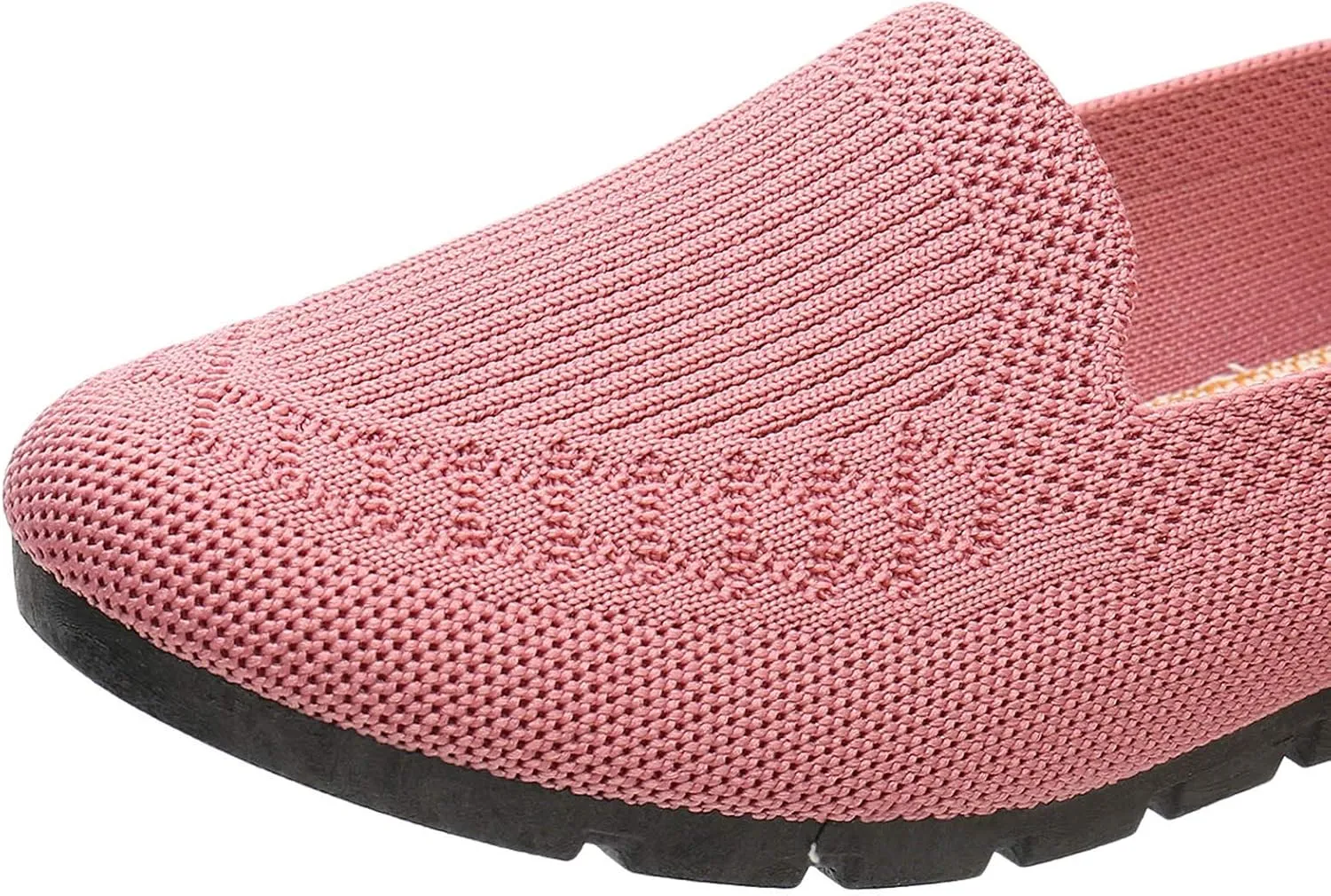 Women's Casual Shoes Summer Wedge Breathable Mesh Round Wedges Single Casual Toe Slip-On Shoes