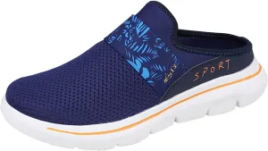 Women's Casual Slip on Half Shoes Breathable Slip On Shoes Women Mesh Breathable White Casual Shoes Black Sneakers Waterproof Tennis Shoe Casual Loafers
