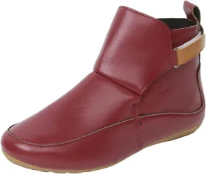 Womens Cowboy Boots,Women's Classic Ankle Boots Low Heel Buckle Strap Booties Ladies Round Toe Fashion Shoes Women