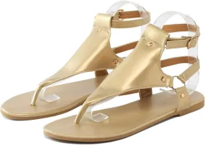 Womens Dressy Thong Sandals Low Heel Open Toe Flat Buckle Ankle Strap Comfortable Shoes Beach Walking Gladiator Roman Sandals Breathable Casual Soft Shoes
