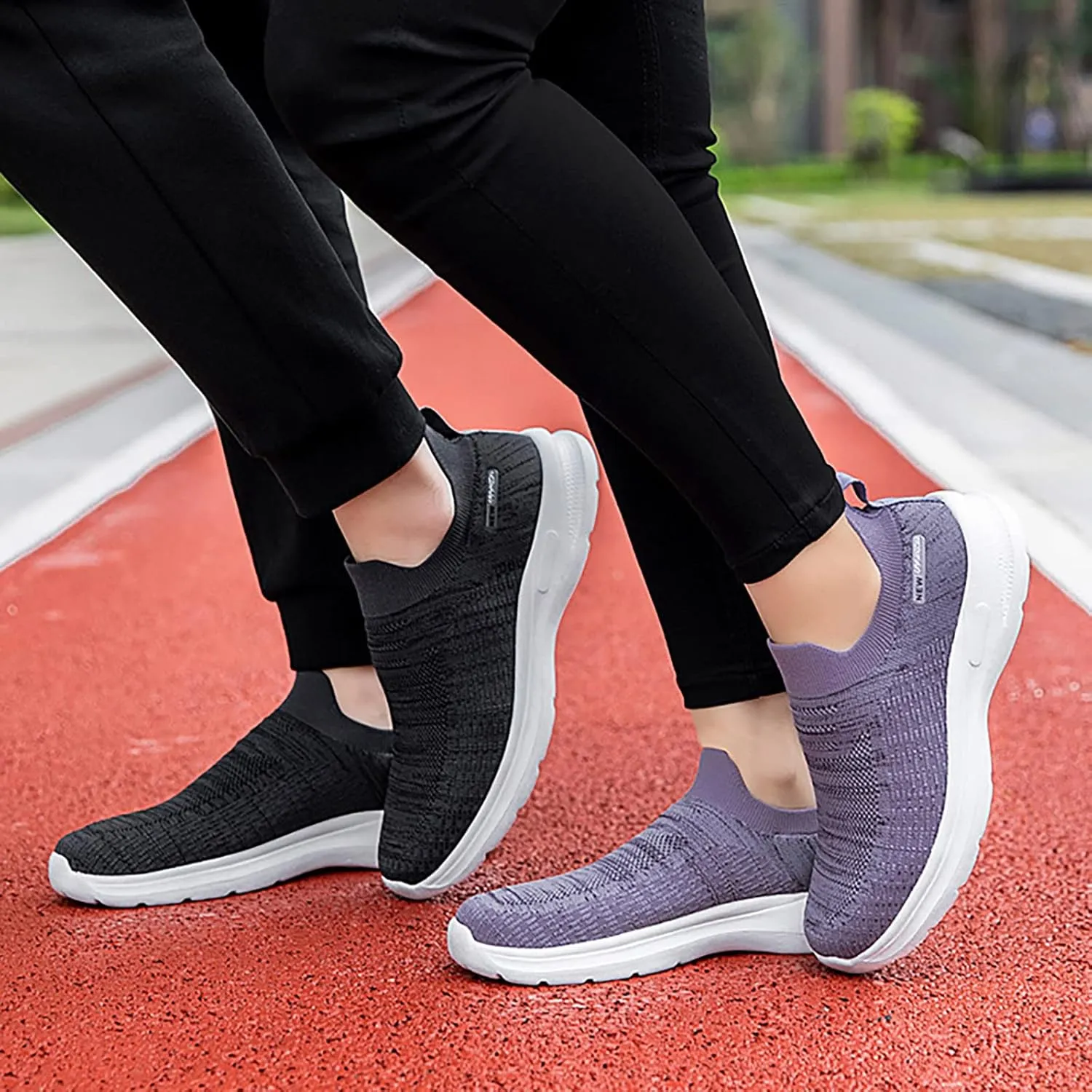 Womens Fashion Sneakers Mule Tennis Shoes for Women Slip On Casual Shoes with Arch Support for Women 2023 Womens Shoes 7.5 Wide Width Sneakers Women's Black Slip On Dress Shoes
