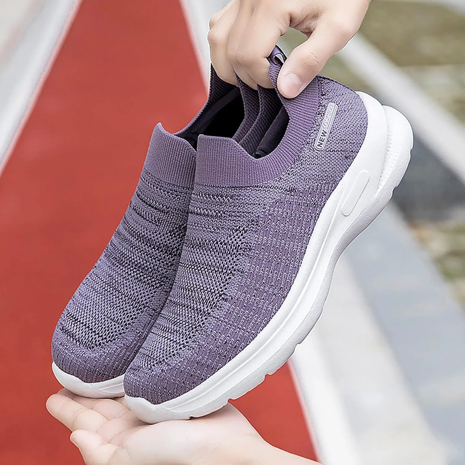 Womens Fashion Sneakers Mule Tennis Shoes for Women Slip On Casual Shoes with Arch Support for Women 2023 Womens Shoes 7.5 Wide Width Sneakers Women's Black Slip On Dress Shoes