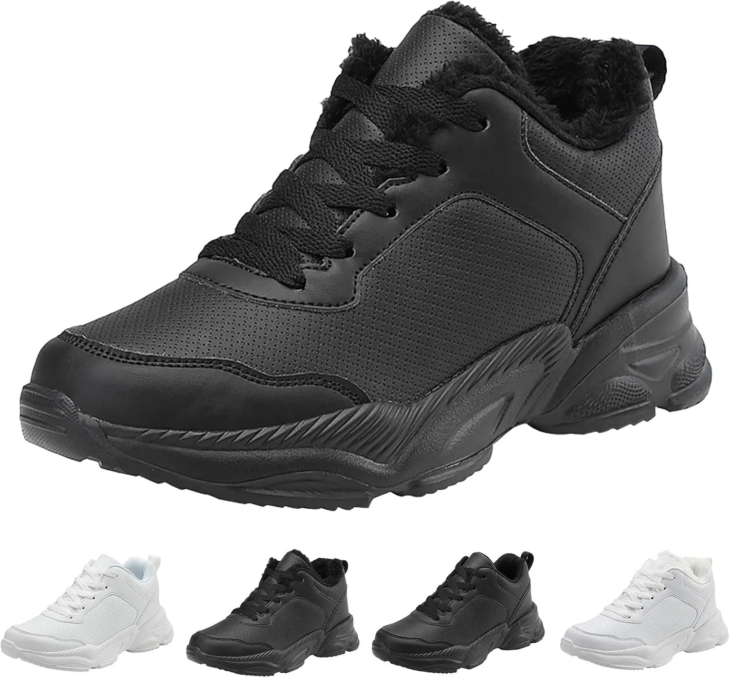 Women's Fashion Sneakers Women Running Shoes Mens Casual Sneakers Lightweight Round Toe Slip On Casual Loafers for Women Wide Womens Slip On Sneakers Wide Width