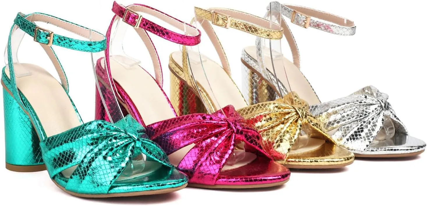 Women's Heeled Sandals Prom Heeled Sandals for Women Gold Sandals Women's Open Toe Ankle Strap Heels Sandals