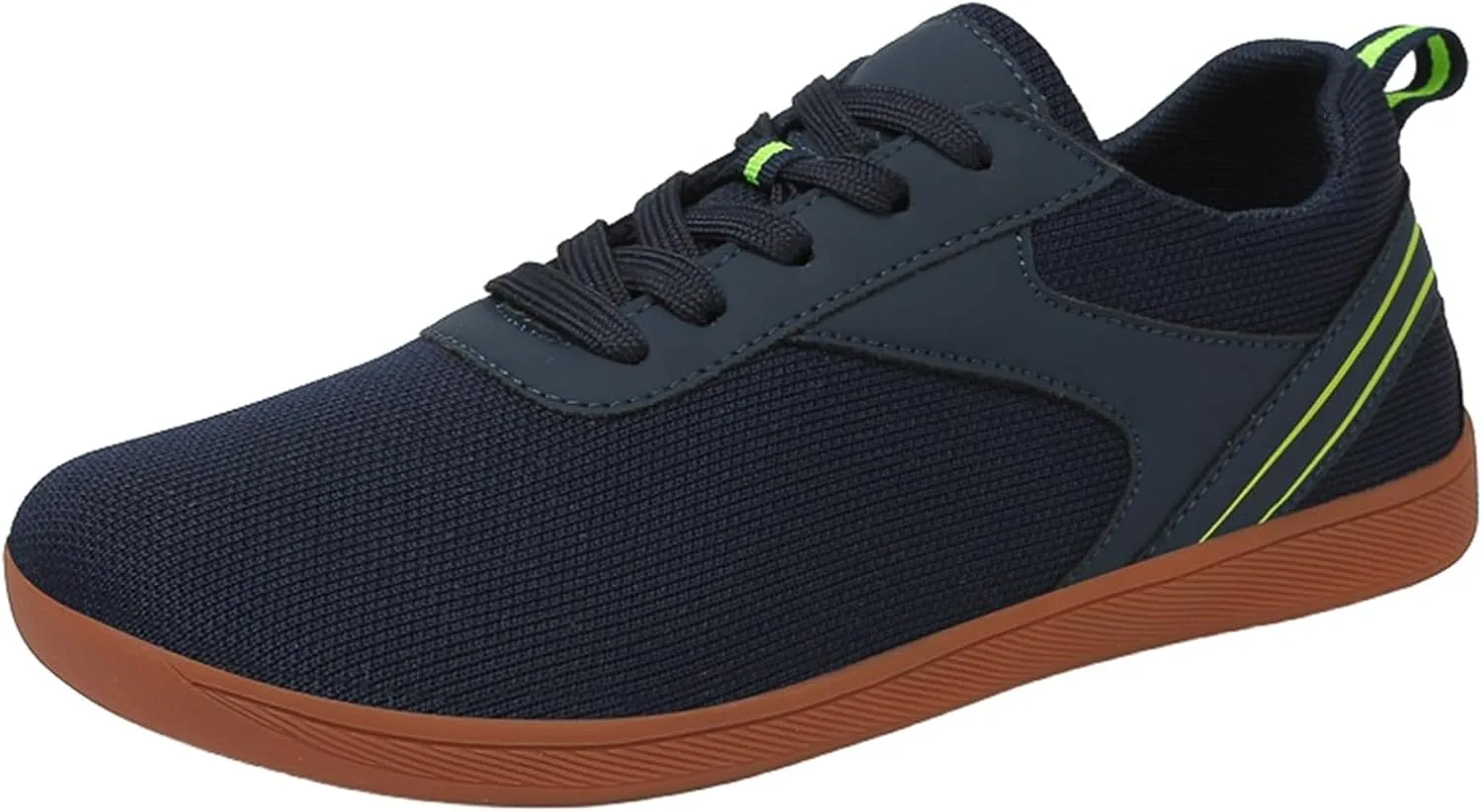 Womens Mens Wide Toe Barefoot Shoes Wide Slip On Tennis Shoes Lightweight Breathable Gym Athletic Sports Walking Shoe Zero Drop Mesh Workout Sneakers Breathable Casual Running Shoe
