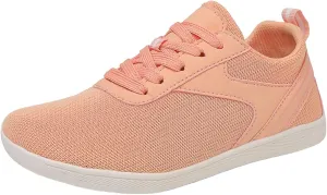Womens Mens Wide Toe Barefoot Shoes Wide Slip On Tennis Shoes Lightweight Breathable Gym Athletic Sports Walking Shoe Zero Drop Mesh Workout Sneakers Breathable Casual Running Shoe