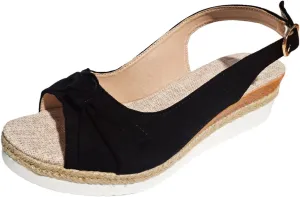 Womens Sandals with Arch Support Orthopedic Open Toe Low Wedge Heels Slides Summer Casual Comfort Shoes 2025