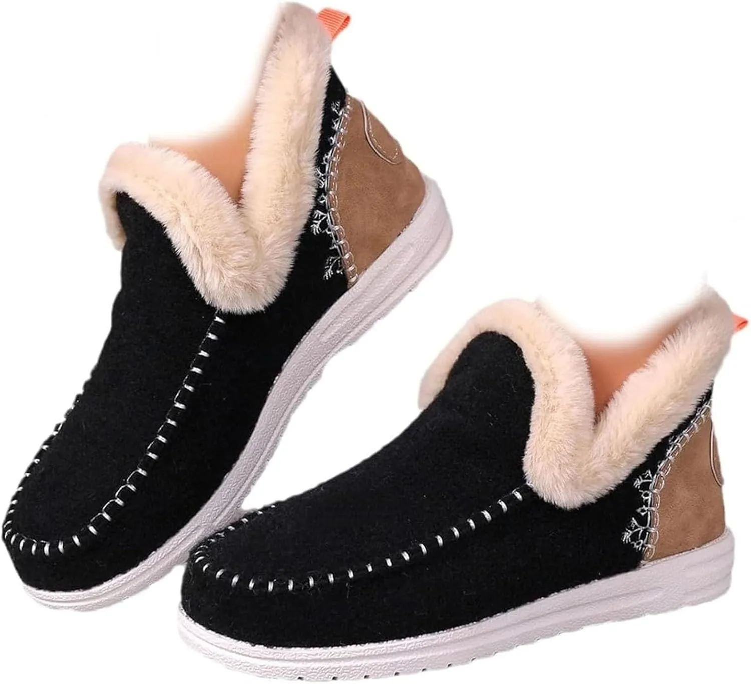 Womens Shoes Casual Women's Fashion Sneakers Slip On Loafers for Women Dressy Fashion Casual Comfy Soft Christmas Print Shoes Women Comfort Cute Casual Slip On Lightweight