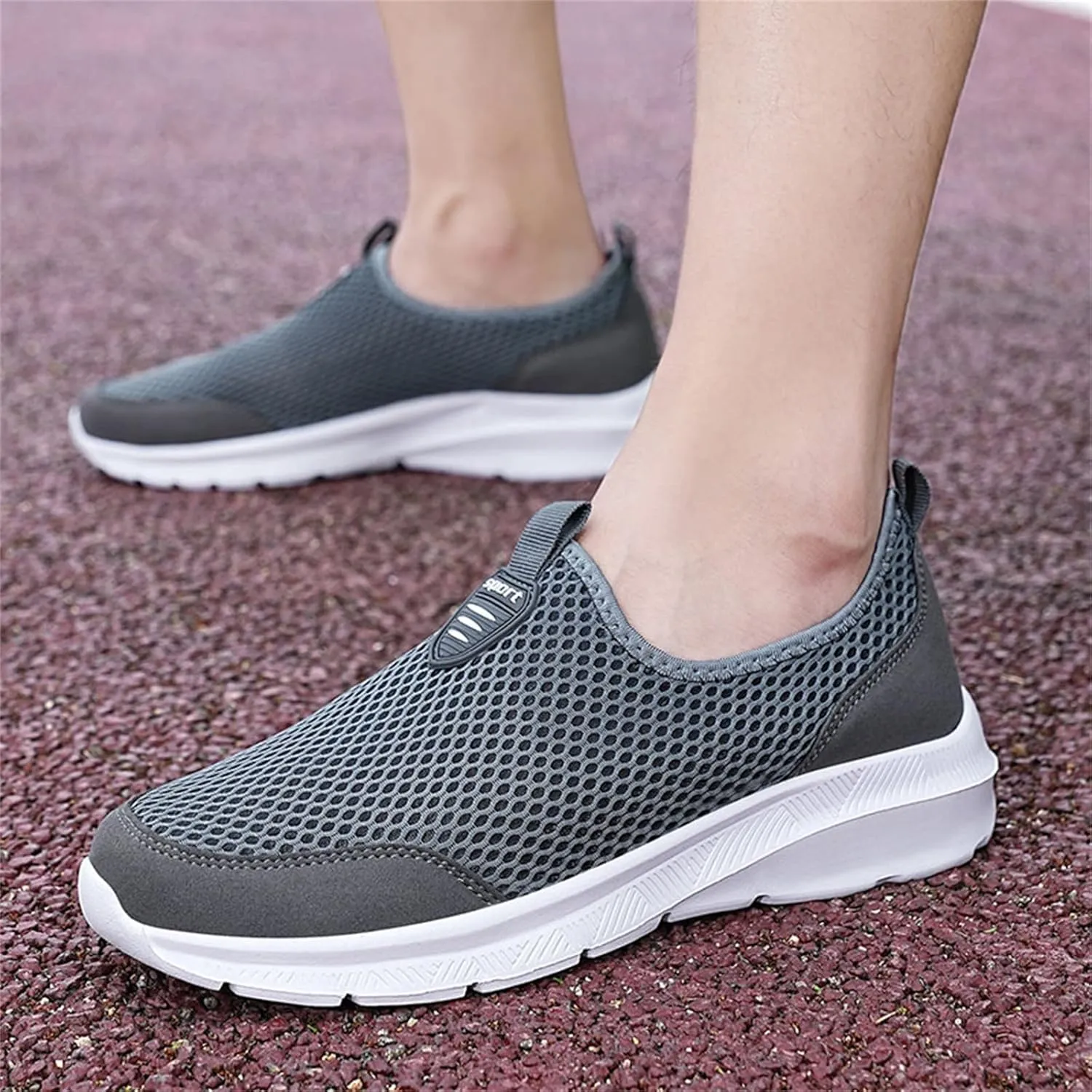 Women's Sneakers Wide Lightweight Work Slip Resistant Breathable Men Running Shoes Women Platform Loafers Womens Hiking Sneakers