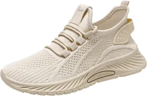 Women's Soft Sole Cushion Sneakers Casual Breathable Slip on Orthopaedic Walking Sneakers Jogger Running Shoe