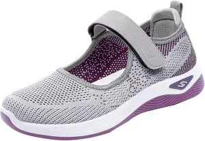 Womens Tennis Shoes Mesh Women Casual Shoes Platform Sneakers Walking Shoes Ultra Lightweight Breathable Basketball Shoe Grip Cross Trainer Shoe