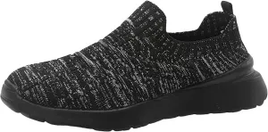 Women's Walking Shoes Elastic Fly Woven Mesh Shoes Casual Slip On Shoes Comfort Lightweight Breathable Shoes