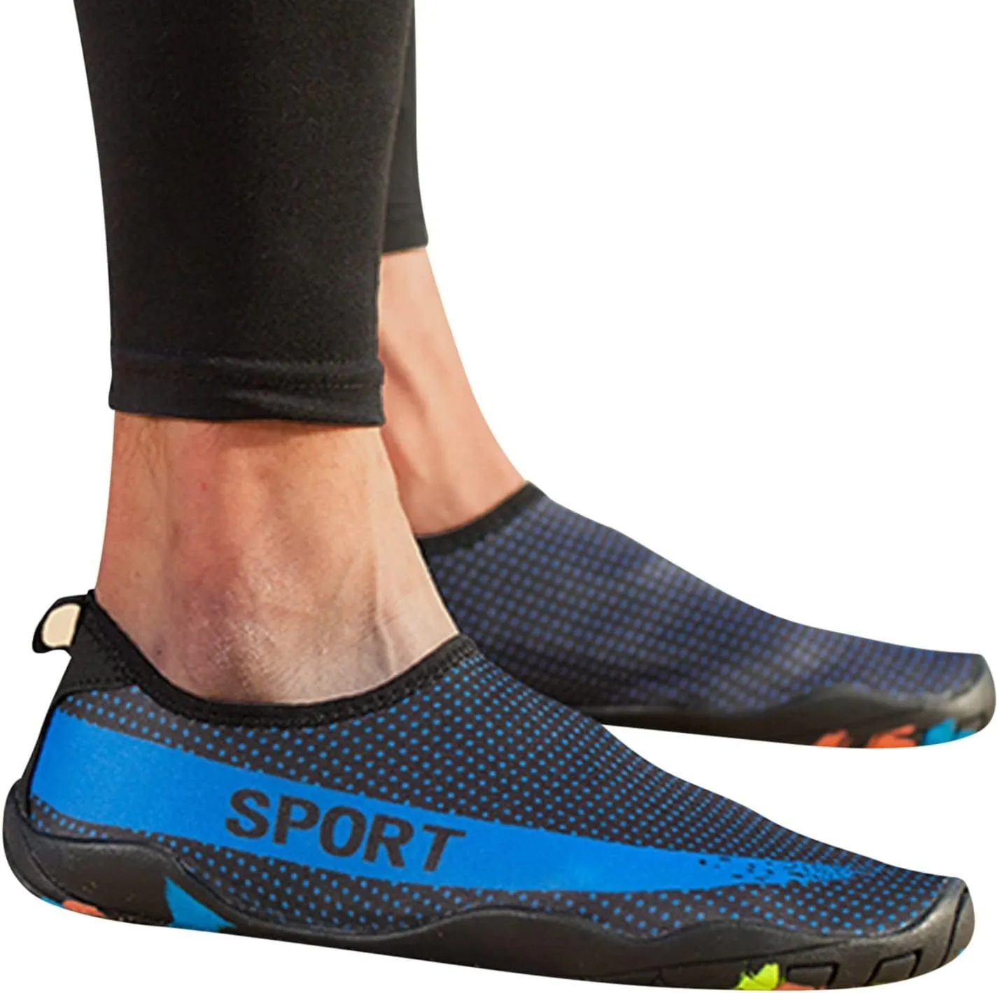 Womens Water Shoes with Arch Support Barefoot Quick-Dry Aqua Socks for Beach Swim Surf Yoga Exercise Womens Fashion Sneakers Women's Shoes Dressy Casual for Indoor Sport