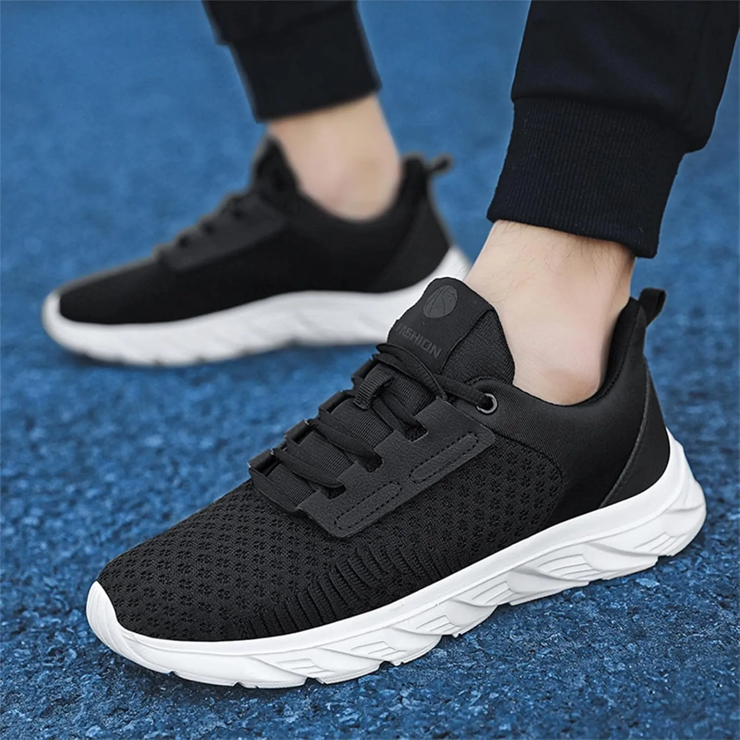 Workout Athletic Sport Shoes for Men Comfortable Breathable Lightweight Tennis Shoe Non Slip Barefoot Sneaker